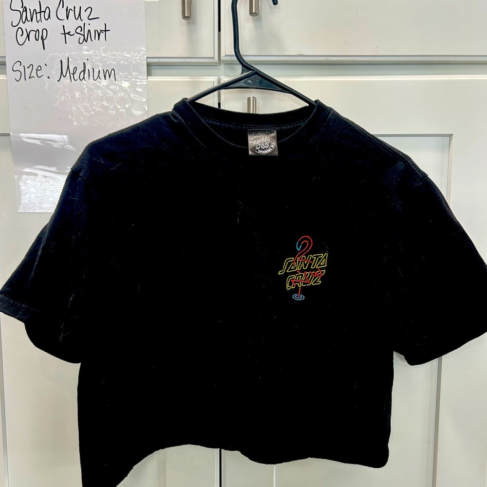 Santa Cruz CROP T-shirt Top M